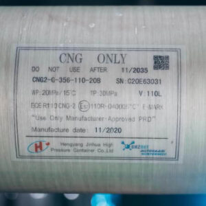 cng cylinder 110 type II